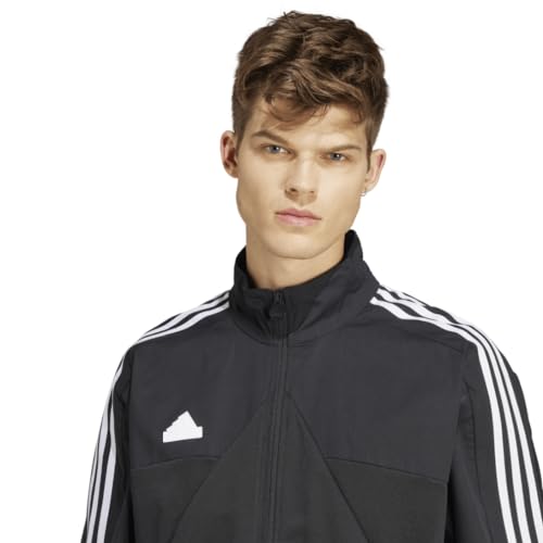 ウォーキング・ランニングウェア adidas track jacket adidas Men's Warm-Up Tricot Regular Badge of Sport Track